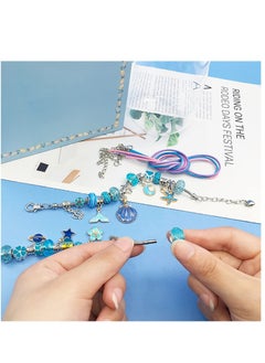 Womdee 68PCS Charm Bracelets Kit with Jewelry Charms, Bracelets for Craft, Jewelry Gift  - Image 5