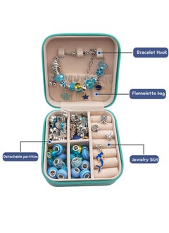 Womdee 68PCS Charm Bracelets Kit with Jewelry Charms, Bracelets for Craft, Jewelry Gift  - Image 2