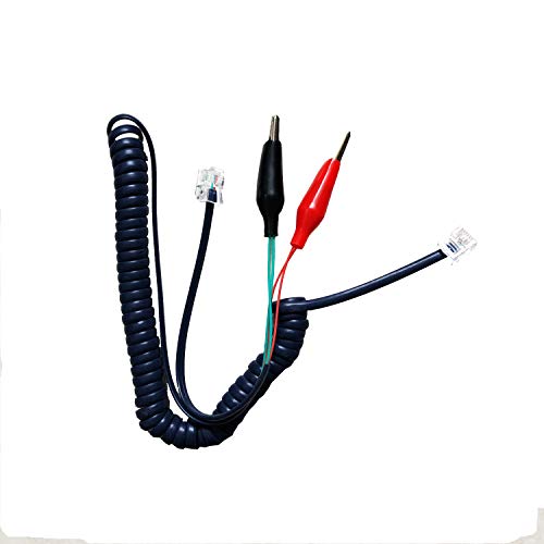 TelPal Landline Test Phone Line Set Telecom Check Telephone Line Dedicated Check Line Survey Line Machine Tester to Alligator Clip Set Equipment - Image 4