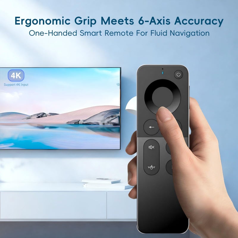 iPazzPort Bluetooth Air Mouse Remote Keyboard, 2.4G Wireless Keyboard Combo Plug & Play Handheld Remote Control for Android TV Box, PC, HTPC, Smart TV, Projector - Image 3