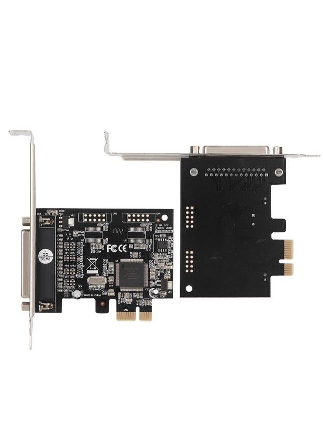 ST33 MOSChip 9901 PCI-E to Parallel Port Card for 98/SE/Me/NT4.0/2000/XP/2003/Vista/DOS/Linux