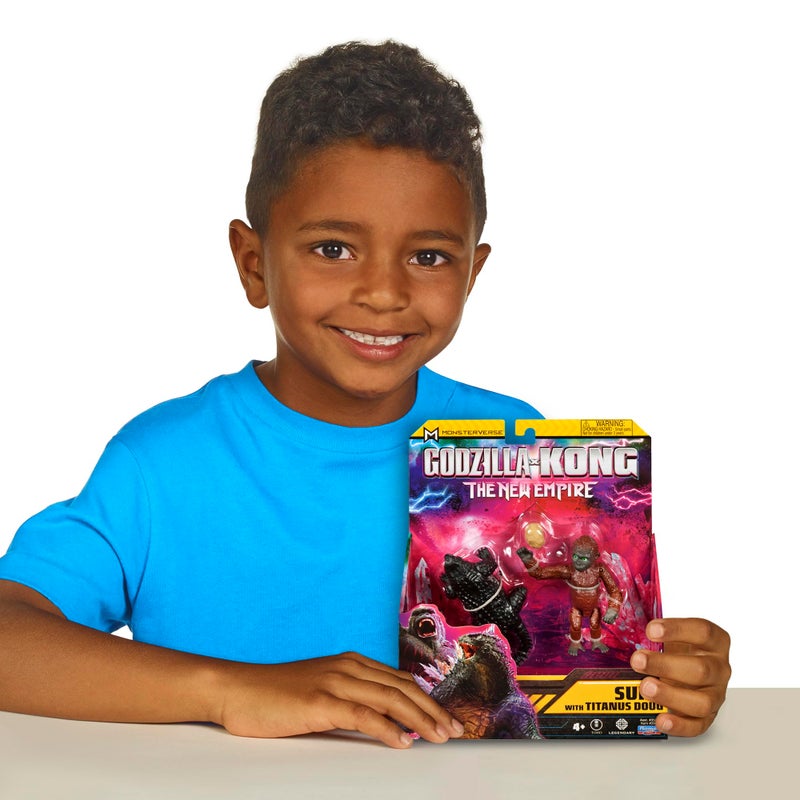 Godzilla غودزيلا GVK - 6 إن فيلم 2 شخصية وحش أساسية - سوكو مع كلب وارت - Image 3