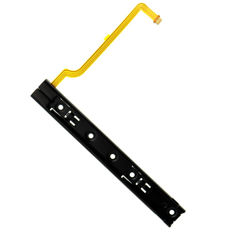 Deal4GO Replacement Left Slide Rail Bracket with Sensor Cable for Nintendo Switch Console Left Hand Side Bar - Image 1