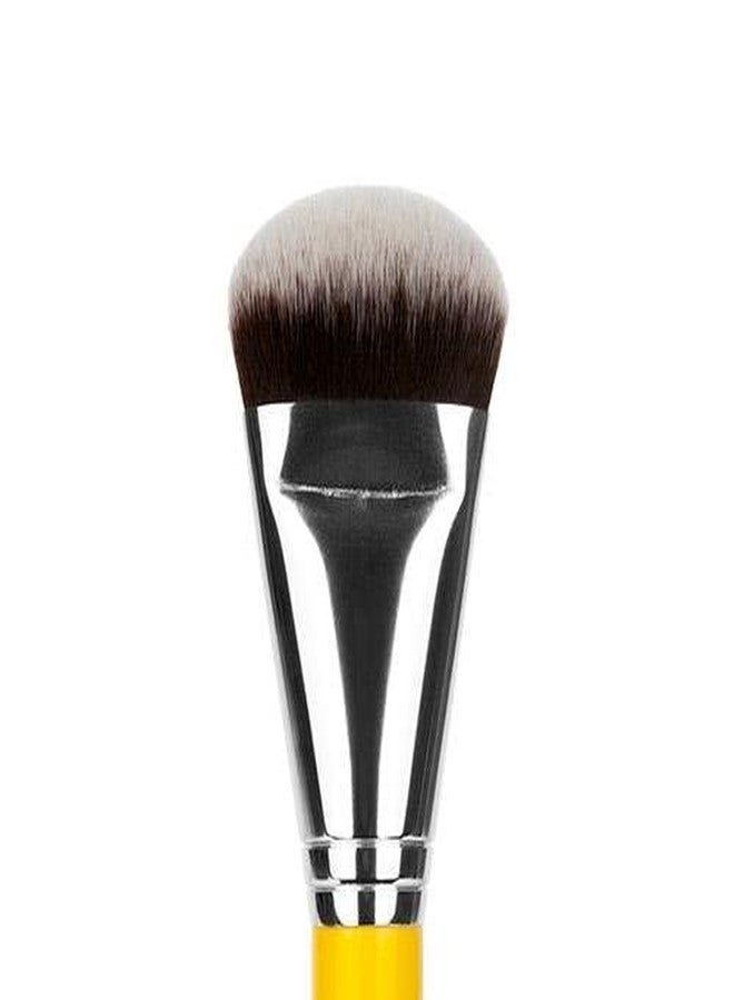 Bdellium Tools Professional Makeup Brush - Studio Series 977 Face Sculpting - With Soft Synthetic Fibers, For Contouring the Face (Yellow, 1pc) - Image 3