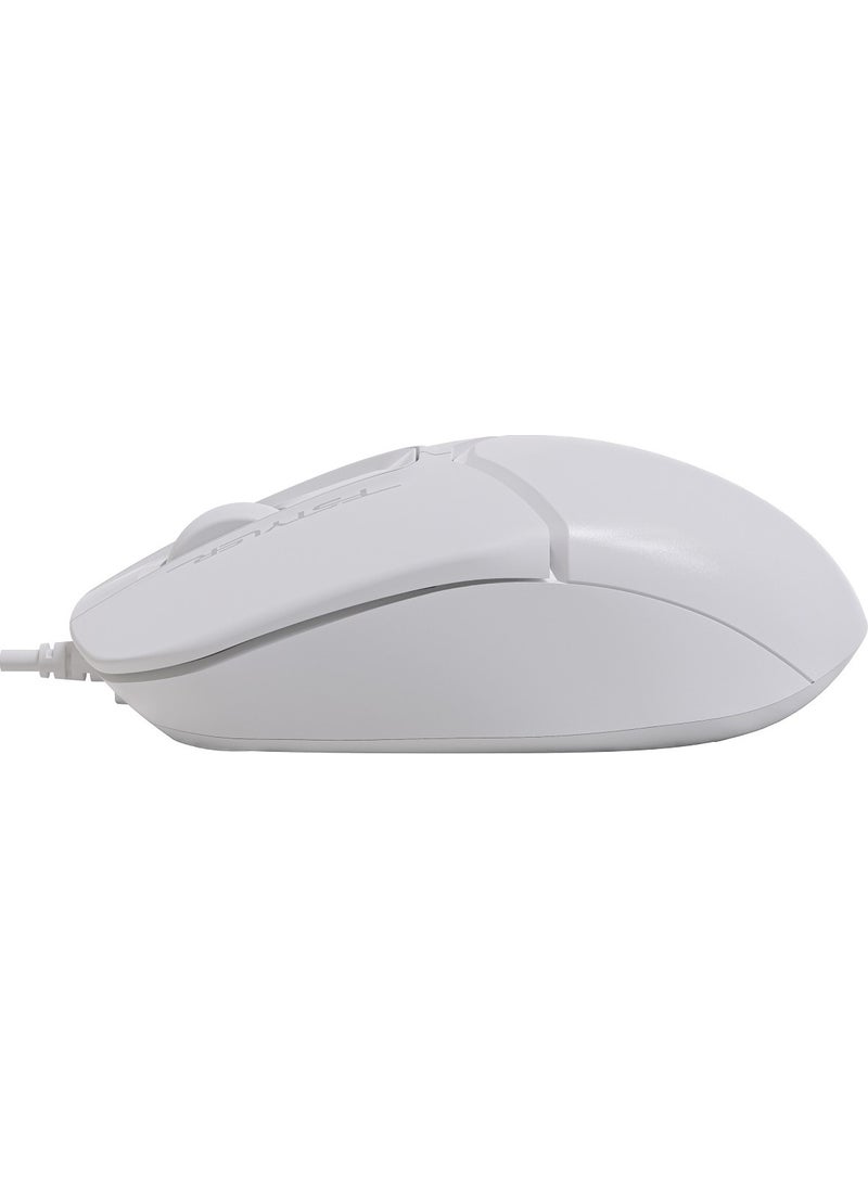 A4TECH A4 Tech FM12 USB Fstyler White Optical 1000 Dpi Mouse  - Image 2