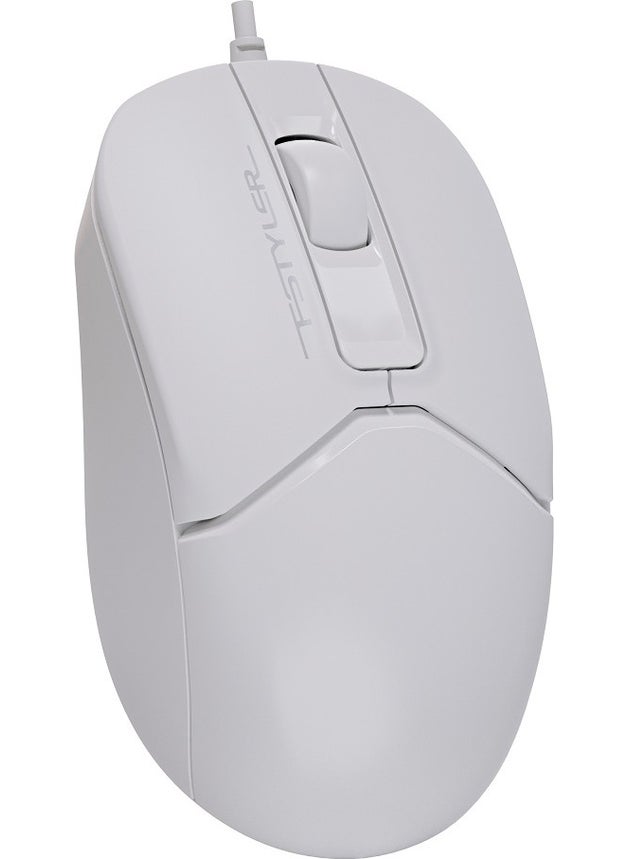 A4 Tech FM12 USB Fstyler White Optical 1000 Dpi Mouse