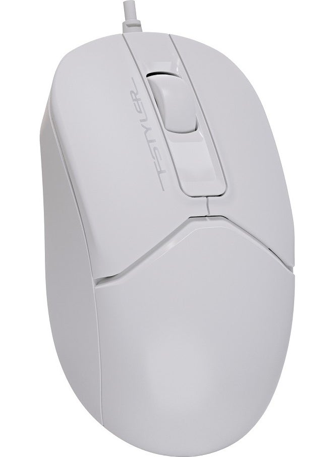 A4TECH A4 Tech FM12 USB Fstyler White Optical 1000 Dpi Mouse  - Image 1