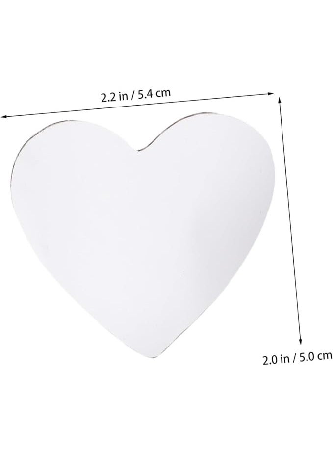 Compact Heart Mirror, Anime Girl Design, Silver, Portable Travel Makeup Mirror Multi-Shape - Image 2