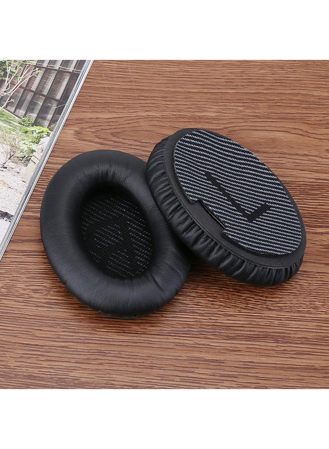 Replacement Ear Pads For Bose Quiet Comfort QC35 Headphones Black - Image 2