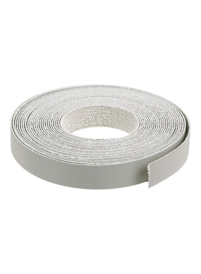 uxcell شريط حواف PVC من uxcell، 3/4 بوصة × 25 قدم، ملصق مسبقًا، رمادي - Image 1
