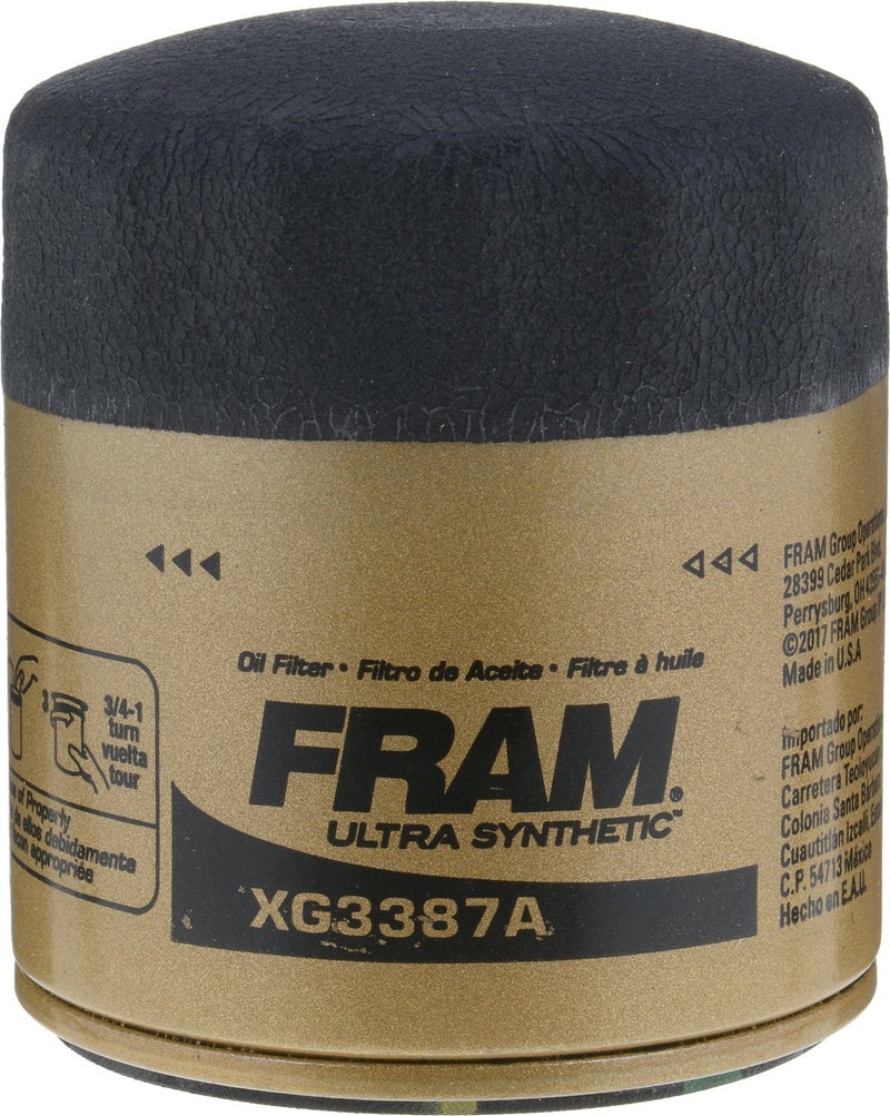 FRAM Ultra Synthetic XG3387A 20K Mile Change Automotive Replacement Engine Oil Filter for Synthetic Oil Changes, Premium Vehicle Engine Protection Oil Filter for Select Vehicle Model Years - Image 2