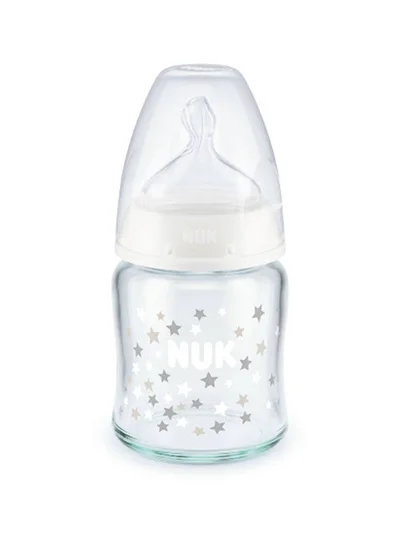 نوك First Choice+ Bottle Glass TC 120ML Silicone 1M