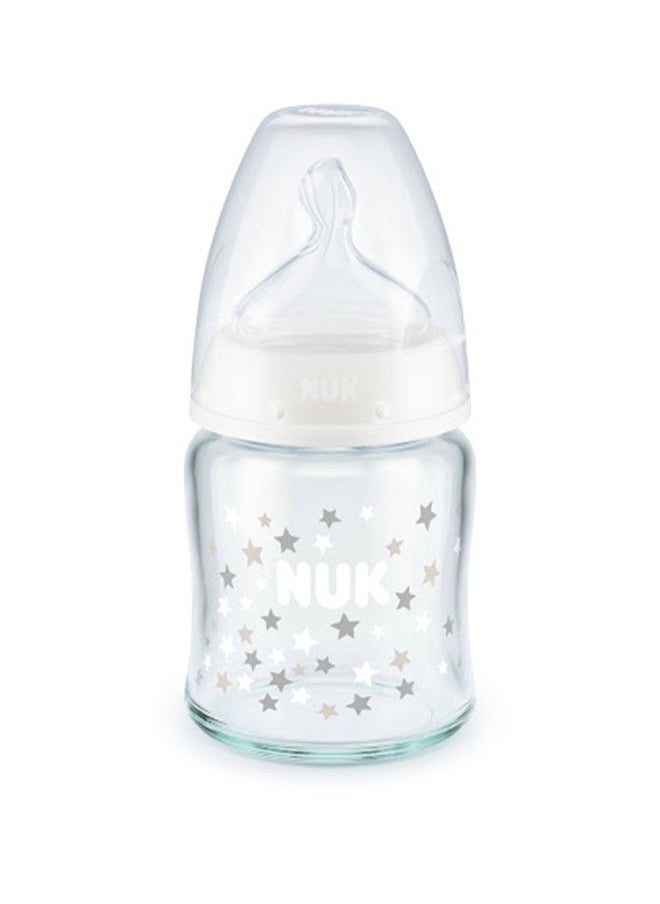 NUK First Choice+ Bottle Glass TC 120ML Silicone 1M  - Image 1