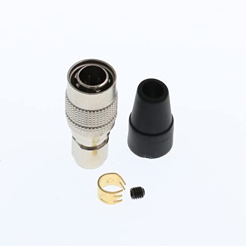 DRRI Replacement Hirose Circular 4 pin Male Plug Connector HR10A7P4P for SonySound Devices ZAXCOM Male Plug 4Pin - Image 3
