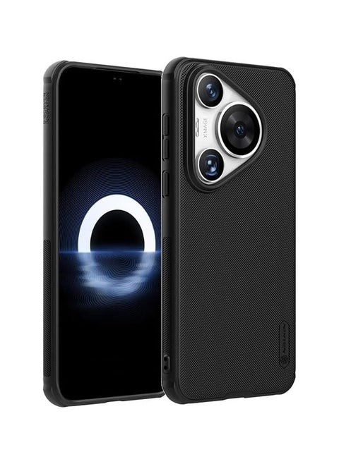 جراب لهاتف Huawei Pura 70 Pro Huawei Pura 70 Pro Plus (2024)، غطاء NILLKIN Super Matte Frosted Shield PC الصلب (أسود)