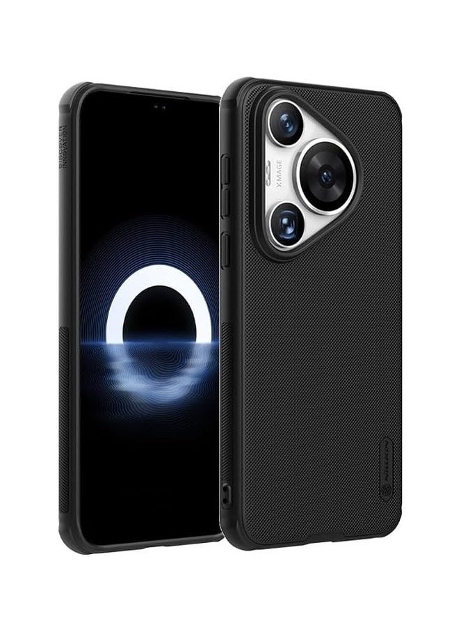 Nillkin - جراب لهاتف Huawei Pura 70 Pro Huawei Pura 70 Pro Plus (2024)، غطاء NILLKIN Super Matte Frosted Shield PC الصلب (أسود) - Image 1