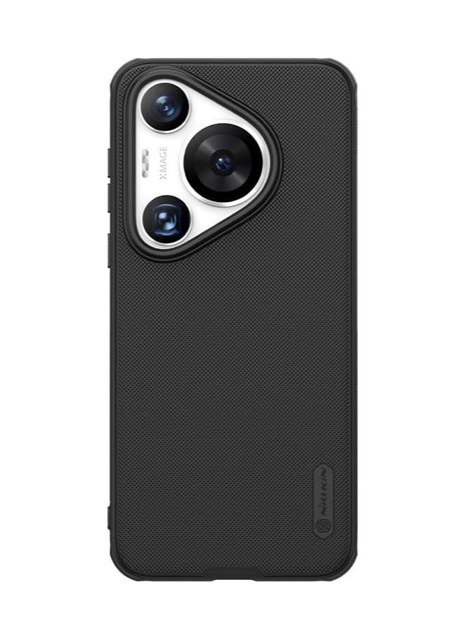 Nillkin - جراب لهاتف Huawei Pura 70 Pro Huawei Pura 70 Pro Plus (2024)، غطاء NILLKIN Super Matte Frosted Shield PC الصلب (أسود) - Image 1
