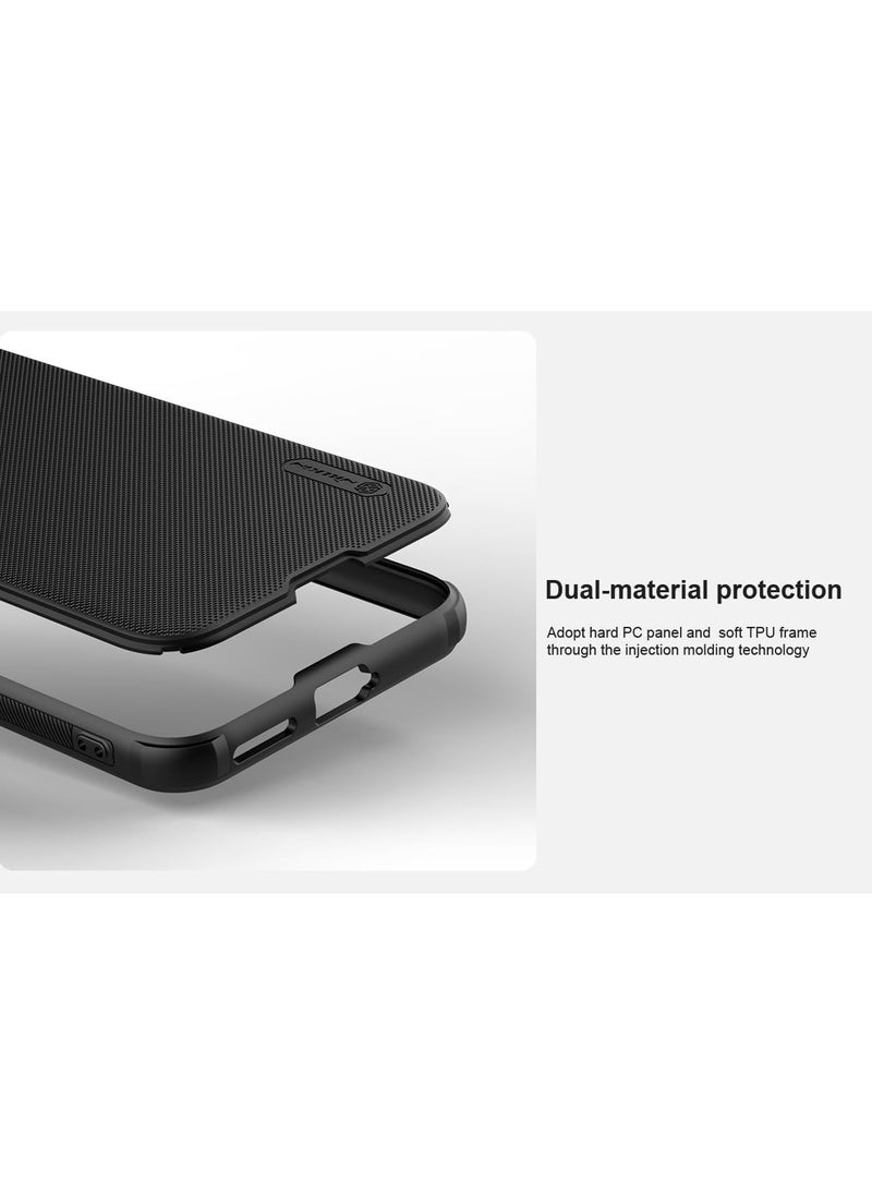 Nillkin - جراب لهاتف Huawei Pura 70 Pro Huawei Pura 70 Pro Plus (2024)، غطاء NILLKIN Super Matte Frosted Shield PC الصلب (أسود) - Image 1