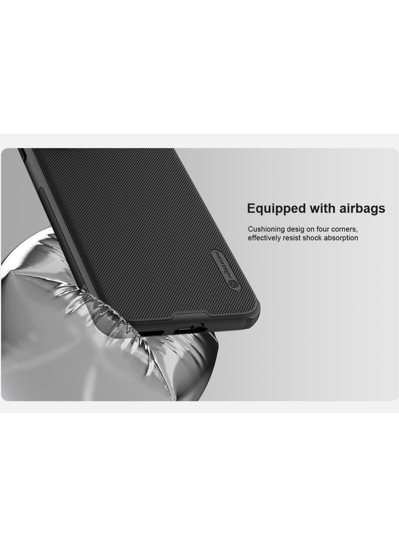 Nillkin - جراب لهاتف Huawei Pura 70 Pro Huawei Pura 70 Pro Plus (2024)، غطاء NILLKIN Super Matte Frosted Shield PC الصلب (أسود) - Image 1