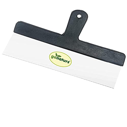 Gonaturs Scrapper Set Steel Blades Putty Filler Plaster Drywall Decorate Flexible Tapping Putty/Paint Cleaning Filling Tool/Scrapper (Combo of (6"8"10")) - Image 1