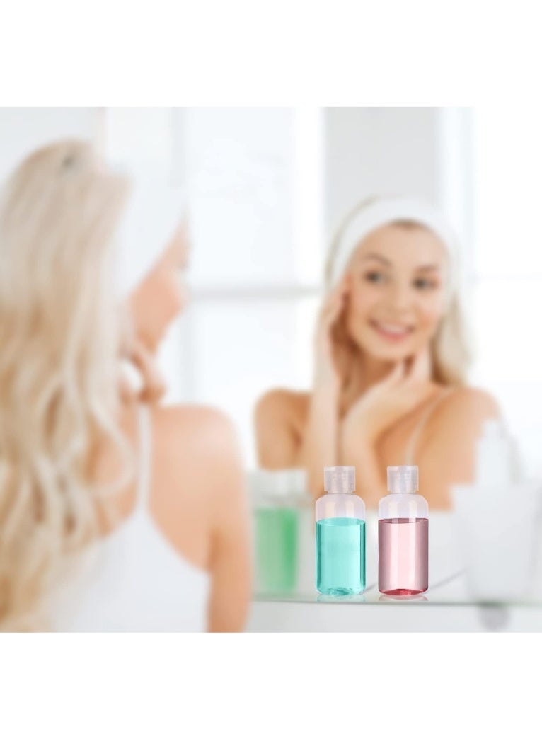 4 Pack 5 Ml [Spray 3+Lotion 1] Aseptic Airless Bottle With Bottle Separator And Storage Box, Convenient To Carry And Fill Matt Lotion Bottle, Suitable For Travel Storage, Reusable - Image 5