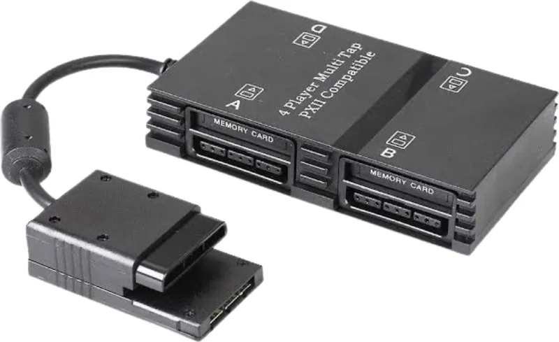 Yues Ps2 Multitap 4 Player Multiplayer Adapter