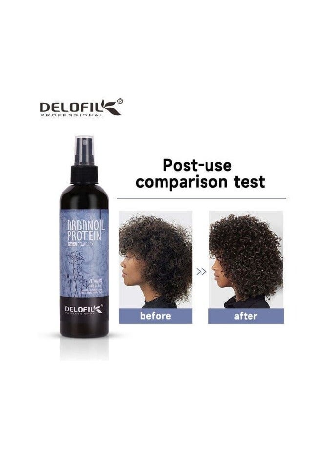 DELOFIL Deloville Vitamin Hair Spray 260 ml Magic Argan Oil Protein - Image 5