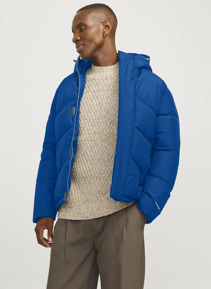 JACK & JONES Essential Puffer Collar Jacket