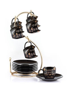 Coffee Set With Stand Porcelain Kety Louts assorted shapes