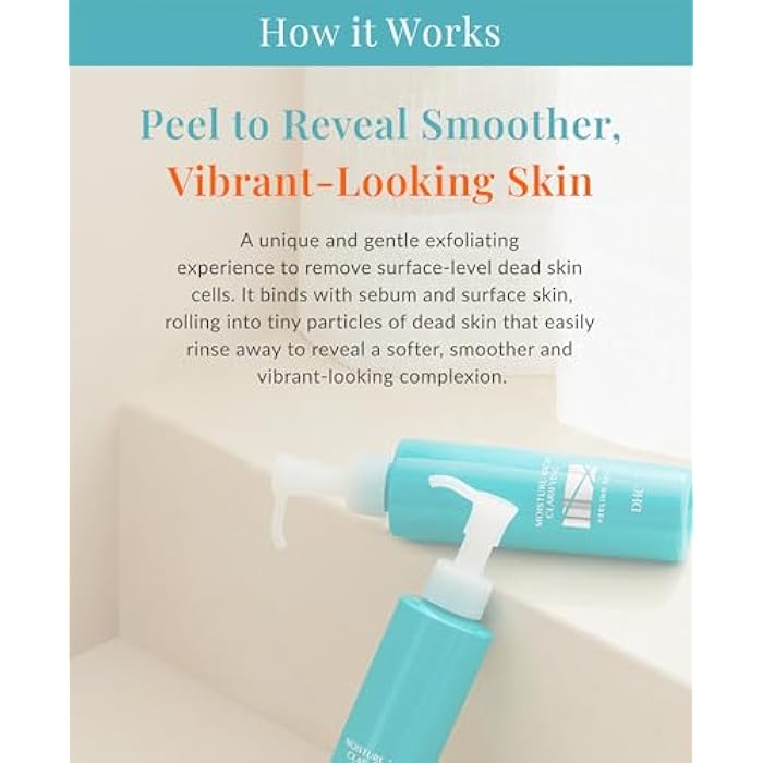 DHC Moisture-Rich Clarifying Peeling Gel, Innovative Exfoliator, Hydrating, Skin Turnover, Fragrance and Colorant Free, Ideal for All Skin Types, 4.9 oz. Net wt. - Image 5