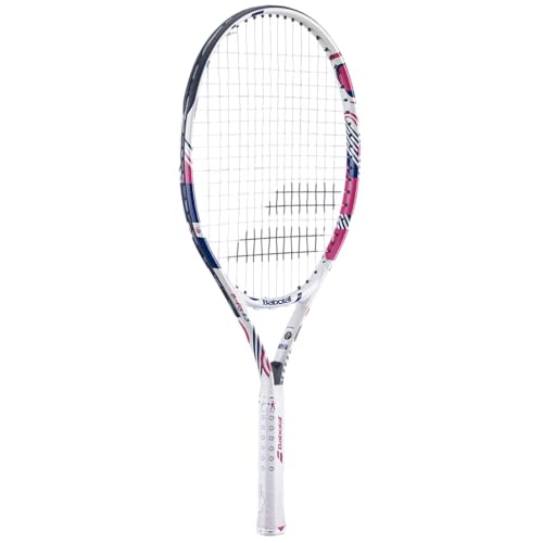 Babolat B’Fly Junior 23 Inch Tennis Racquet (White/Pink) - Image 2