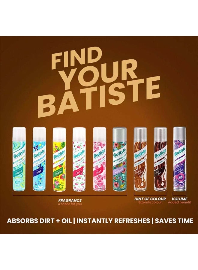 Batiste Instant Hair Refresh Dry Shampoo Plus Divine Dark 200 ML - Image 5