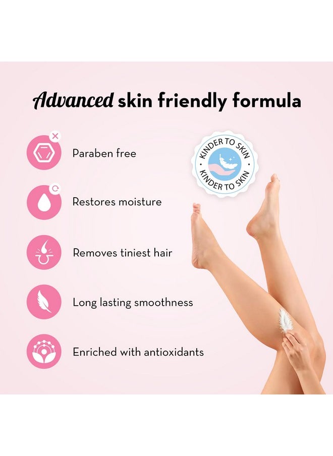 Plush - 10-Min Hair Removal Cream For Women, 50G | Aloe Vera & Honey Infused | Suitable For All Skin Types |No Skin Darkening | For Hands, Underarms, Legs & Bikini Line | Cruelty-Free & Nourishing - Image 1