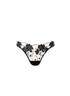 BLUEBELLA Mesh Detail High Leg Thong  - Image 1
