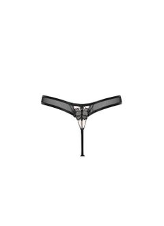 BLUEBELLA Mesh Detail High Leg Thong  - Image 2