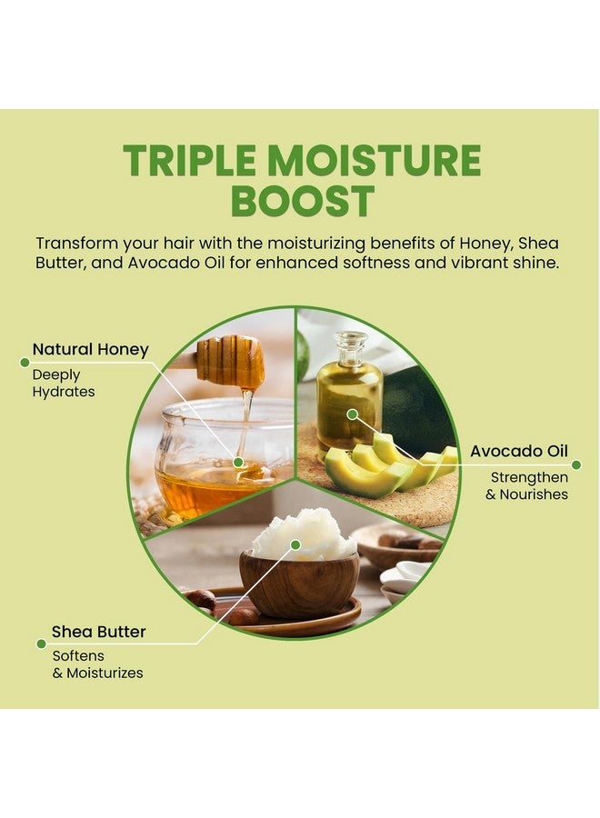 كيرلز & ناتشورالز بلسم كيرلز آند ناتشورالز الثلاثي المرطب للشعر الطبيعي، مثالي لجميع أنواع الشعر، بما في ذلك المجعد والمموج، يفك التشابك وينعم الشعر، 16 أونصة - Image 4