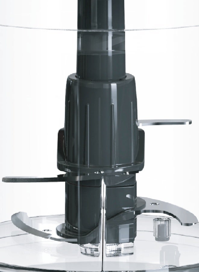 TORNADO 500ml Food Chopper, 400W Motor, Double Stainless Steel Blade, One Speed, Anti-Slip Feet - TMC393-GS - 1-Year Free Warranty - Image 3