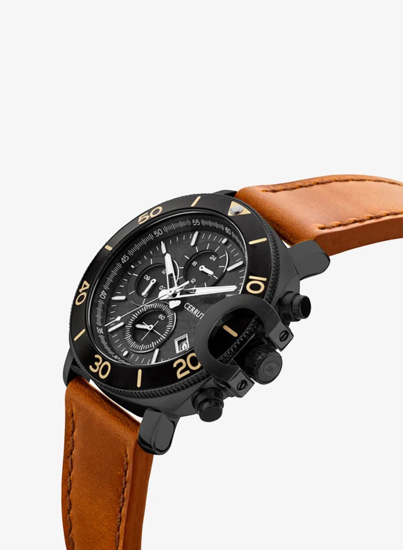 CERRUTI 1881  Cerruti Watch for Men - Black Dial - 47 MM for Men | Best Price UAE