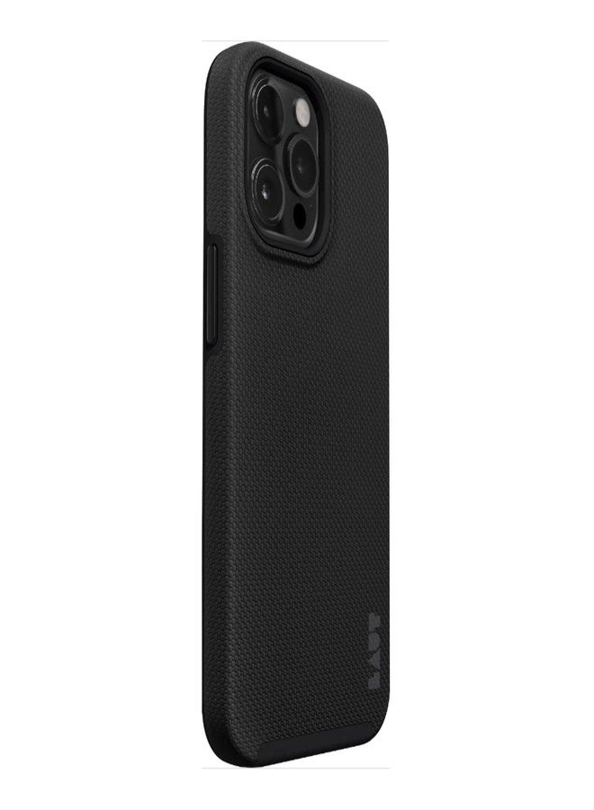 LAUT - Shield case Compatible with iPhone 14 Pro (6.1") - Black - Image 2