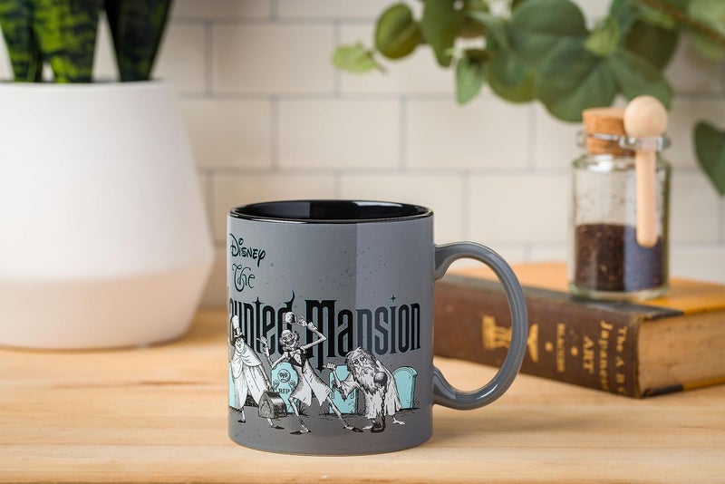 Silver Buffalo Haunted Mansion Beware Ceramic Mug, 20 Ounces - Image 2