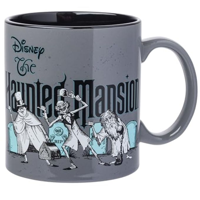 Silver Buffalo Haunted Mansion Beware Ceramic Mug, 20 Ounces - Image 1