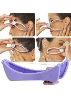N M Z Eyebrow Face And Body Hair Threading And Removal System Tweezers For Women Purple Color 1 Pcs  - Image 3