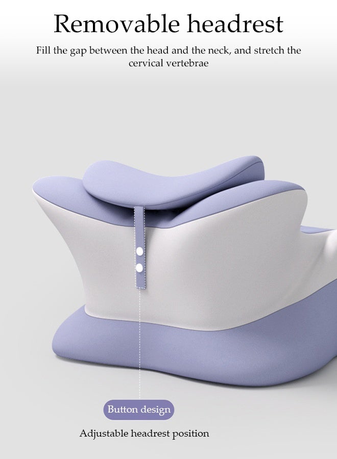 DUNISO Face Down Prone Pillow，Memory Foam Ergonomic Wedge Prone Pillow，Memory Foam Bed Triangle Wedge Pillow with Small Support Pillow，Detachable and Washable，for Massage, Reading, Sleeping - Image 5