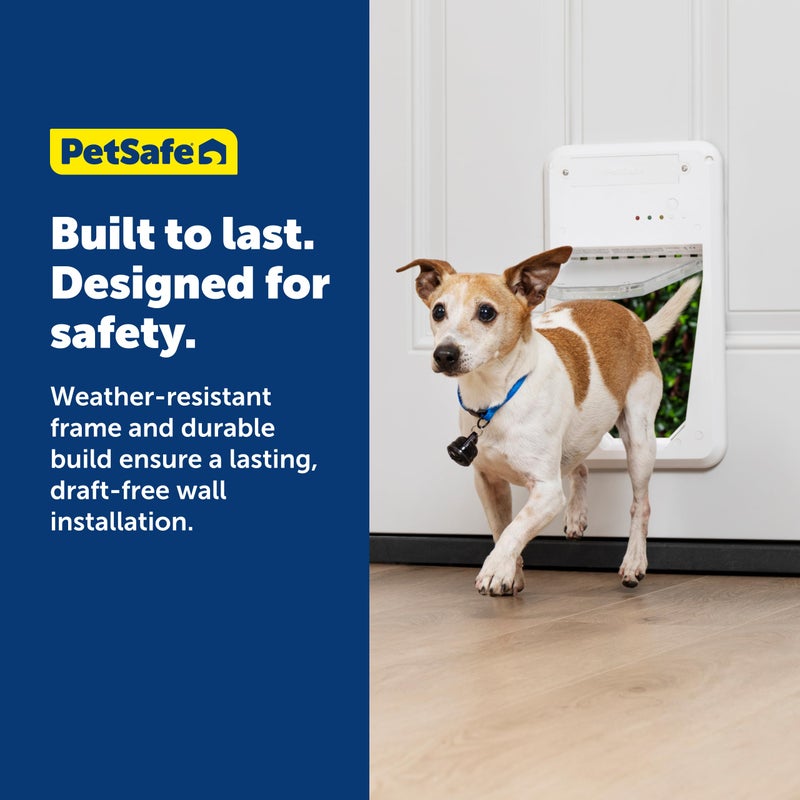 PetSafe Electronic Pet Door Wall Conversion Kit - Easy Installation - Telescoping Installation - Adjustable Entry Frame - Durable Wall Door Passage Kit - Image 5