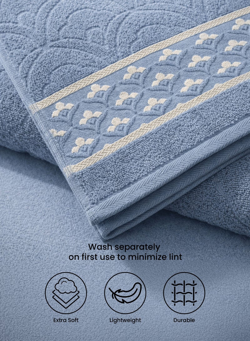 Parry Life Solo Bath Towel – Cotton Blend Highly Absorbent & Fade Resistant Towel (70×140 cm) - Image 3