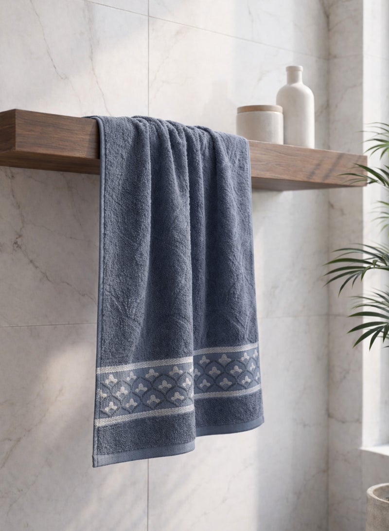 Parry Life Solo Bath Towel – Cotton Blend Highly Absorbent & Fade Resistant Towel (70×140 cm) - Image 1