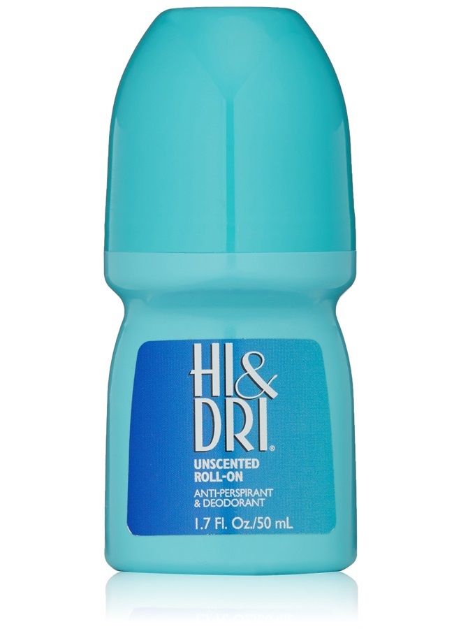 Revlon رول أون مضاد للتعرق غير معطر من ريفلون هاي & دراي، 1.7 أونصة