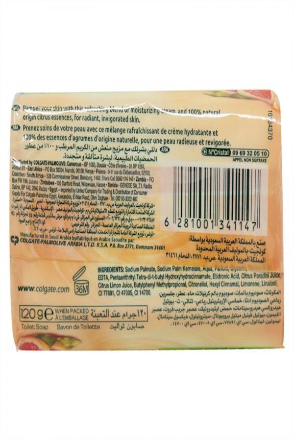 Palmolive Naturals Refreshing Moisture Soap With Citrus And Cream 1M 1 120grams - Image 2