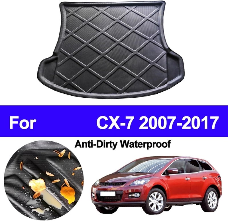 Wivplex Car Rear Trunk Mat for Mazda CX-7 (2007-2017) - Image 3