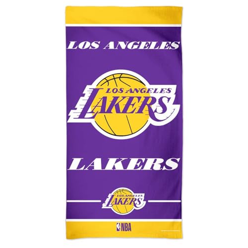 WinCraft منشفة شاطئ لوس أنجلوس ليكرز من NBA، لون الفريق، مقاس واحد - Image 1